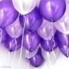 Metallic balloons pack of 50 pcs