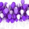 Metallic balloons pack of 50 pcs