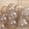 Home Decor Premium Trendy Latex Metallic Balloons Combo (Pack Of 50)