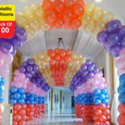 RED, GOLD, PURPLE, PINK, BLUE Balloons (Pack of 100pcs) For Happy Birthday, Anniversary, New Year, Christmas Party Decoration