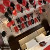 Happy Birthday Red Black Foil Letters+ 30 pcs Red, Black Balloons for Birthday Decorations