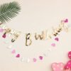 Happy Birthday Banner Gold Letters for Girls Boys Husband Wife Women Home Office Apartment Decorations/ Thirty 30 40th,50th,Minecraft Mermaid Dinosaur Fortnite Jungle Decor Sign Supplies