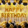 Solid Birthday Decoration Kit / Theme Decoration Balloons Balloon??(Gold, Pack of 33)