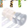 Balloon Arch Strip and Glue Dots Kit, 2 Roll 16 feet Double Hole Garland Strips Tape and 200 Glue Point Stickers