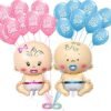 Baby Shower Combo / Baby Shower Decoration Balloons / Welcome Baby Decoration Material / Baby Shower Foil Balloons