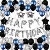 Happy Birthday Balloons Decoration Kit - 53 Pcs Set