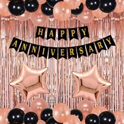 Happy Anniversary Decoration Kit For Home -34 Items