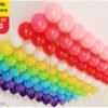 MULTICOLOR Balloons (Pack of 100pcs) for Happy Birthday, Anniversary, New Year, Christmas Party Decoration