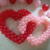 Red, Pink Metallic Balloons (Pack of 50) For Party Decorations