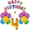 Happy Birthday Combo Kit For Party Decorations (Pack Of 45) MULTI?