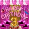Third/3rd Happy Birthday Combo/Kit Pack Material For Party Decorations (Pack Of 73)