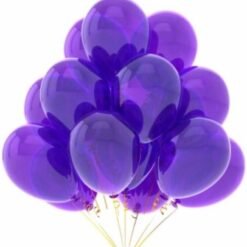 Metallic Purple Balloons (50 Pcs)