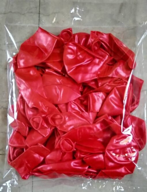 Metallic RED Birthday Party Decoration - Image 2