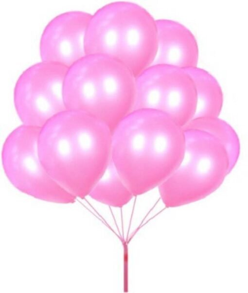 Metallic Pink Birthday Party Decoration