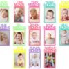 1st Birthday Bunting Garland Baby Photo multi  Banner Baby 1-12 Month Photo Prop Party Bunting D?cor Multi - Pack of 1