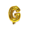 English Alphabet Letters A-Z and Numbers 0-9 in 16 inch GoldFoil Letter Balloons for Party Decoration Select & Make Your Own Custom Phrase Gold Foil Letters (Letter "G" Gold)