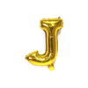 English Alphabet Letters A-Z and Numbers 0-9 in 16 inch GoldFoil Letter Balloons for Party Decoration Select & Make Your Own Custom Phrase Gold Foil Letters (Letter "J" Gold)