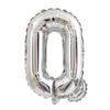 English Alphabet Letters A-Z and Numbers 0-9 in 16 inch SilverFoil Letter Balloons for Party Decoration Select & Make Your Own Custom Phrase Silver Foil Letters (Letter "Q" Silver)