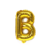 English Alphabet Letters A-Z and Numbers 0-9 in 16 inch GoldFoil Letter Balloons for Party Decoration Select & Make Your Own Custom Phrase Gold Foil Letters (Letter "B" Gold)