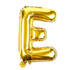 English Alphabet Letters A-Z and Numbers 0-9 in 16 inch GoldFoil Letter Balloons for Party Decoration Select & Make Your Own Custom Phrase Gold Foil Letters (Letter "E" Gold)