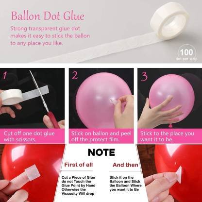 Balloon Arch, Tying Tool and Balloon Glue Dots Kit for Garland Decoration - Image 3