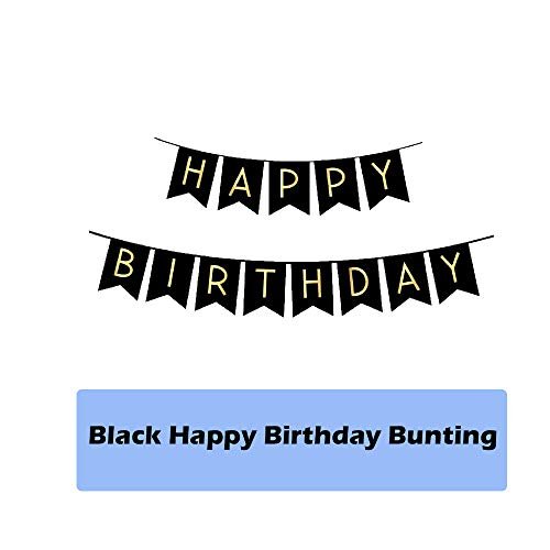 Golden & Silver Birthday Balloons for Decoration - Pack Of 53 Pcs - Happy Birthday Banner, Star, Heart Shape, Confetti & Metallic balloons - 1st, 10th, 18th, 21st, 25th, 30th, 40th - Image 2