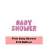 Baby Shower Decoration for Girl, Party Supply Kit 36 pc - It?s a girl bunting and balloons, Pink Baby shower balloon, Baby girl balloon, pink bottle, baby foot, star, confetti, pink heart