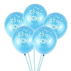 Set of 25 Pcs It's a Boy Printed Balloons for Your Baby Shower/Baby Welcoming Party Decoration