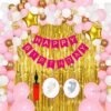 61Pcs Premium Birthday Decorations kit??(Set of 61)