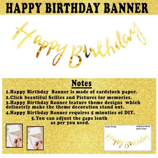 Rubber Pastel Birthday Decoration Items-66 Pcs Birthday Balloons For Birthday Decoration|Pastel Colour Balloons|Golden Happy Birthday Banner|Brown Theme Birthday Decoration For Boys - Image 4