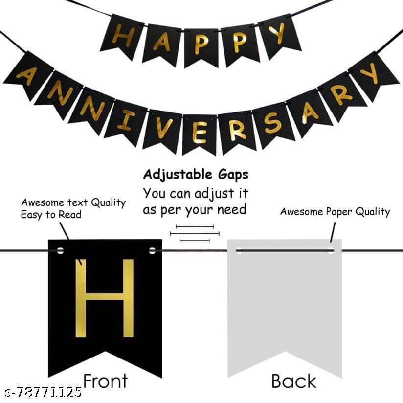 Happy Anniversary Combo 67Pcs for Party Decoration - Image 4