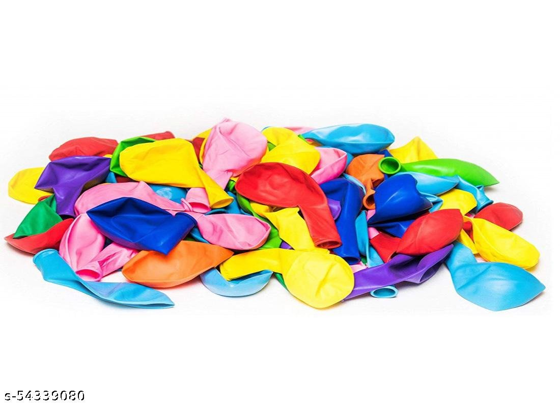 Happy Birthday Multi Letter Foil Set with 50 Multi color Decoration Kit For Girl & Boys - Image 2