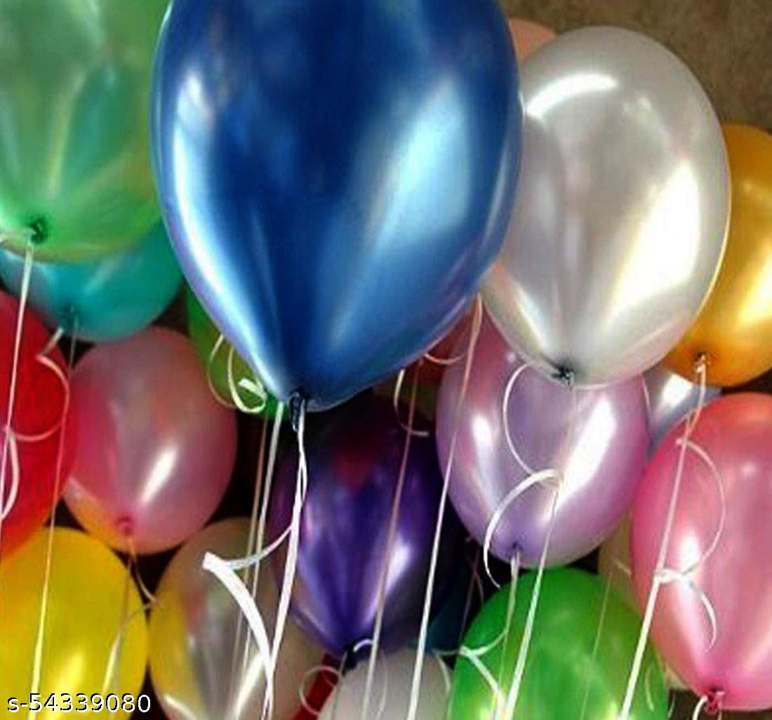 Happy Birthday Multi Letter Foil Set with 50 Multi color Decoration Kit For Girl & Boys - Image 3