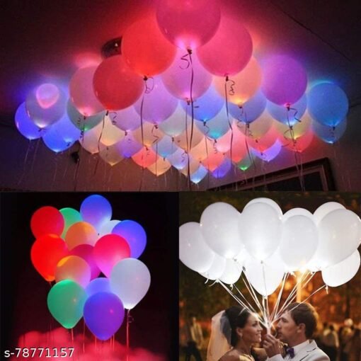 LED Balloons For Birthday Party, Celebrations, Pack Of 20 - Image 4