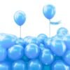 Metallic Balloons For Theme Party, Birthday Decoration Items And Props For Boys And Girls (Pack Of 200, Light Blue)