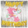  42” Big Size Unicorn Theme Birthday Decorations Items Combo (Pack of 50) | Unicorn Birthday Decorations for Girls| Unicorn Balloon Set for Girls Kids Baby