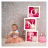 Baby Balloon Box for 1st Birthday Decoration - Pack of 3