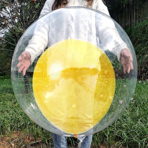 Transparent Bobo Balloons Combo for Birthday/Wedding,/Anniversary/Indoor Outdoor/yellow latex Balloon Decoration,Family Reunion/Party Supplies Items (Pack of 21pcs) - Image 4