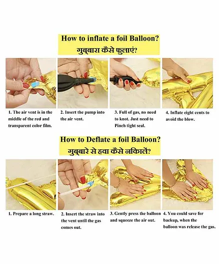 Birthday Boy Polka Foil Balloons Blue - Pack of 5 - Image 5