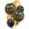 Happy Birthday Foil Balloon Party Decoration Combo For Adult, Friends, Husband, Boy friend, Wife (Multicolour) - 7 Pcs