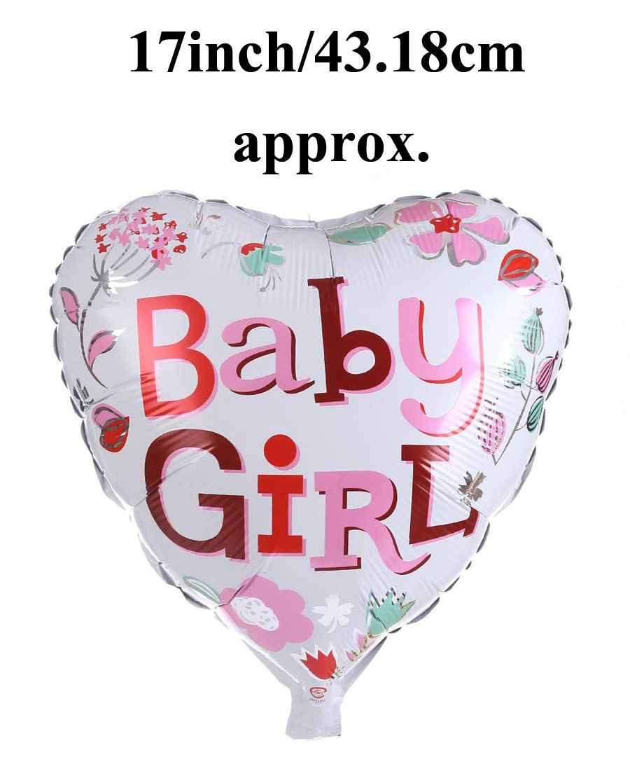 Girl 1st Birthday Themed Balloons Pink - Pack of 5 - Image 5