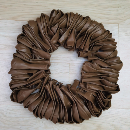 Brown Vibrant party balloons for decoration Brown  Pack of -100 - Image 4