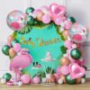 Baby Shower Balloon Decoration Kit for Mom To Be Multicolor  Pack of -57