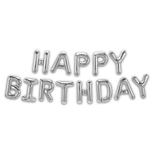 21st Birthday decoration set for him  her | Star & Bottle foil balloons Silver , Black & white  Pack of -71 - Image 5