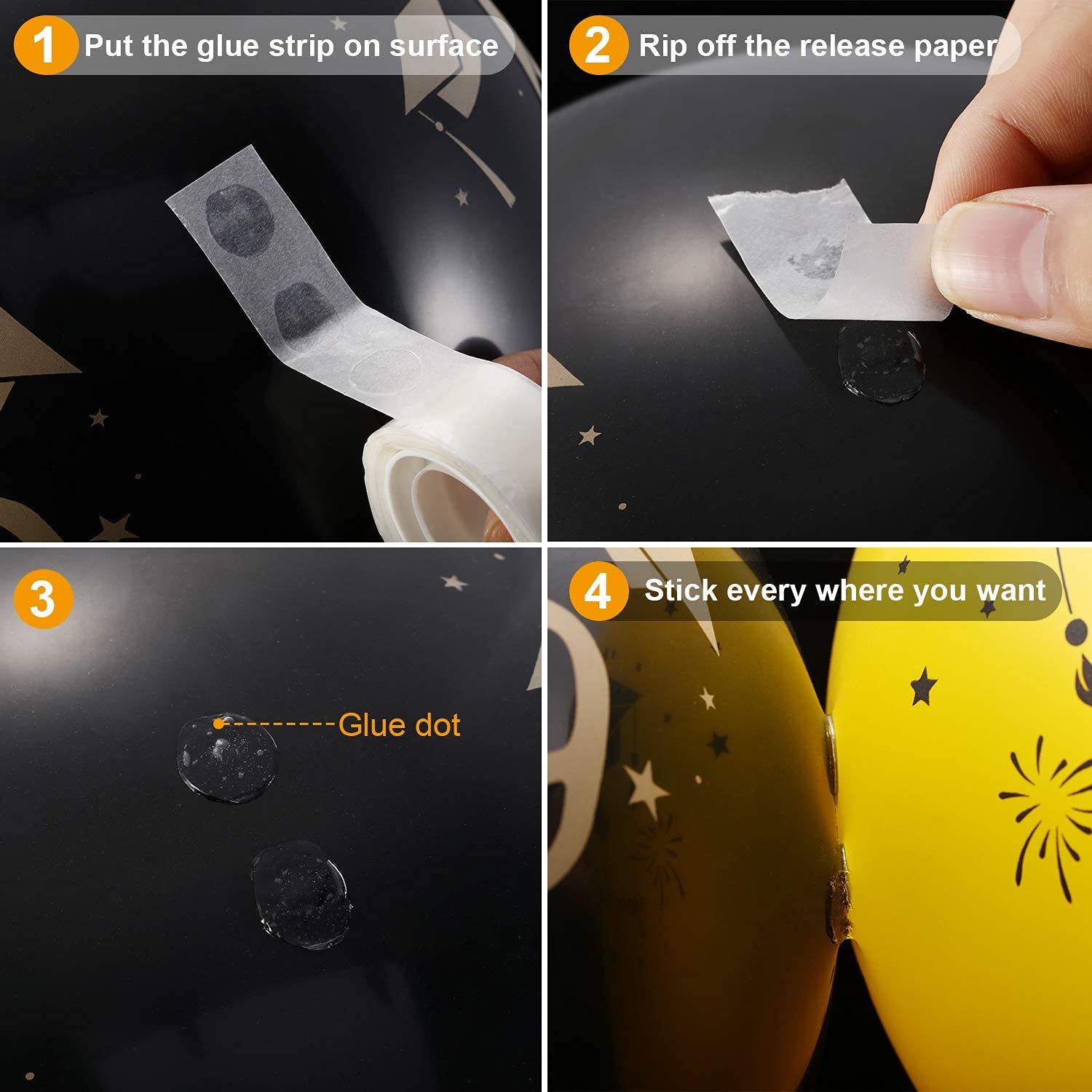 Balloons Garland Arch Kit- Green and White 77Pcs for Bride to Be Balloon/Birthday Decorations for Husband Or Wife/30th, 40th, 50th, 60th Bday,Retirement ,Rubber balloon - Image 4