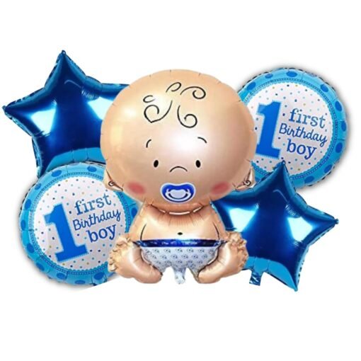 Banter First Birthday Decorations for Boys - 1st Birthday Theme Decoration for Boys - First Birthday Party Supplies for Boys - Image 3