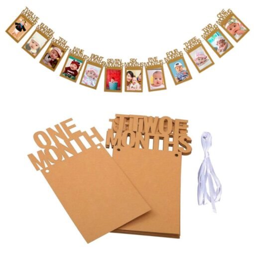 Golden First Birthday Decorations for Boys, Girls, Kids - 1st Birthday Decorations for Girls, Boys - 1st Birthday Theme Decoration Combo - 1st Birthday Party Supplies for Boys, Girls - Image 4