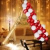 Canopy Tent for Decoration- 25Pcs Happy Birthday Decoration Items for Husband | Net Curtains for Birthday Decoration | Cabana Tent for Birthday Decoration | Background Decoration Items