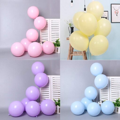 Pastel Balloons Arch Decorations- 115Pcs Garland for Combo Birthday Decoration/ Unicorn Theme/ Candy/ Donut/1st First Years Baby/Bachelorette - Image 4