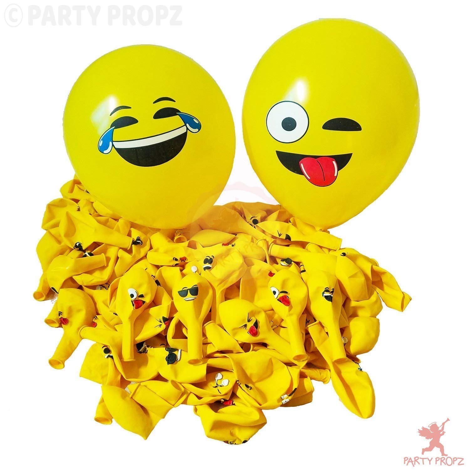 Emoji Theme Birthday Decoration Kit-51Pcs Combo,Smiley Birthday Theme For Kids|Smiley Theme Birthday Decoration Kit|Happy Birthday Banner (Cardstock)|Birthday Decoration Items,Multicolor - Image 6
